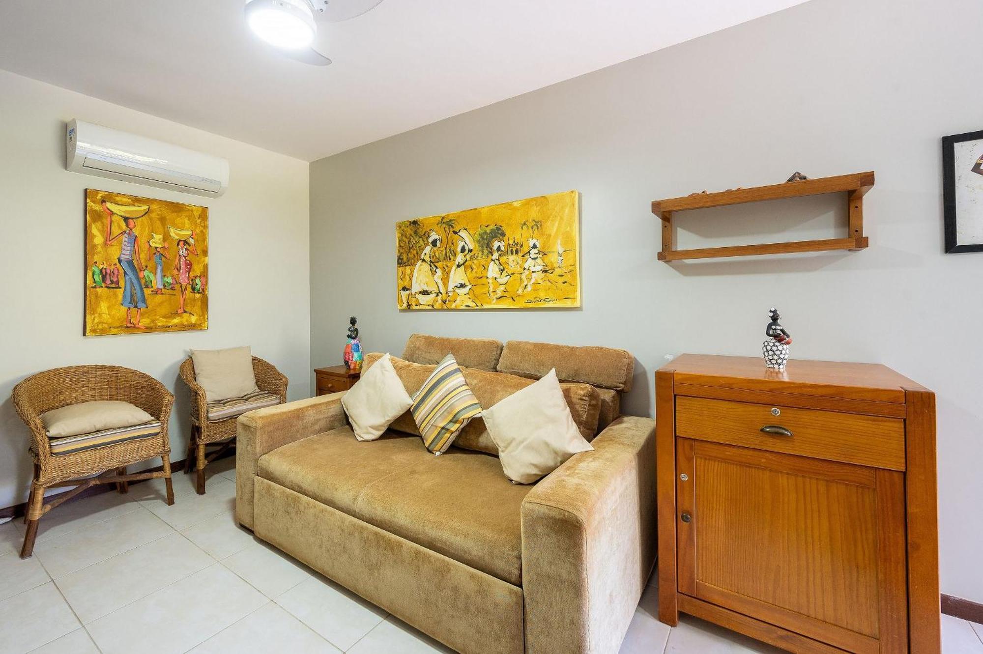 Moderno 1 Quarto Dentro Da Vila Praia do Forte Exterior foto
